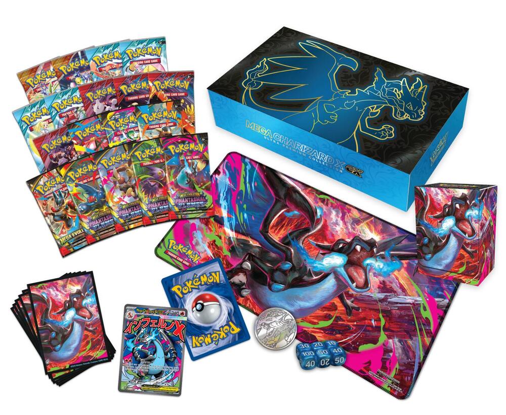 Mega Charizard X ex Ultra-Premium Collection Pokemon TCG