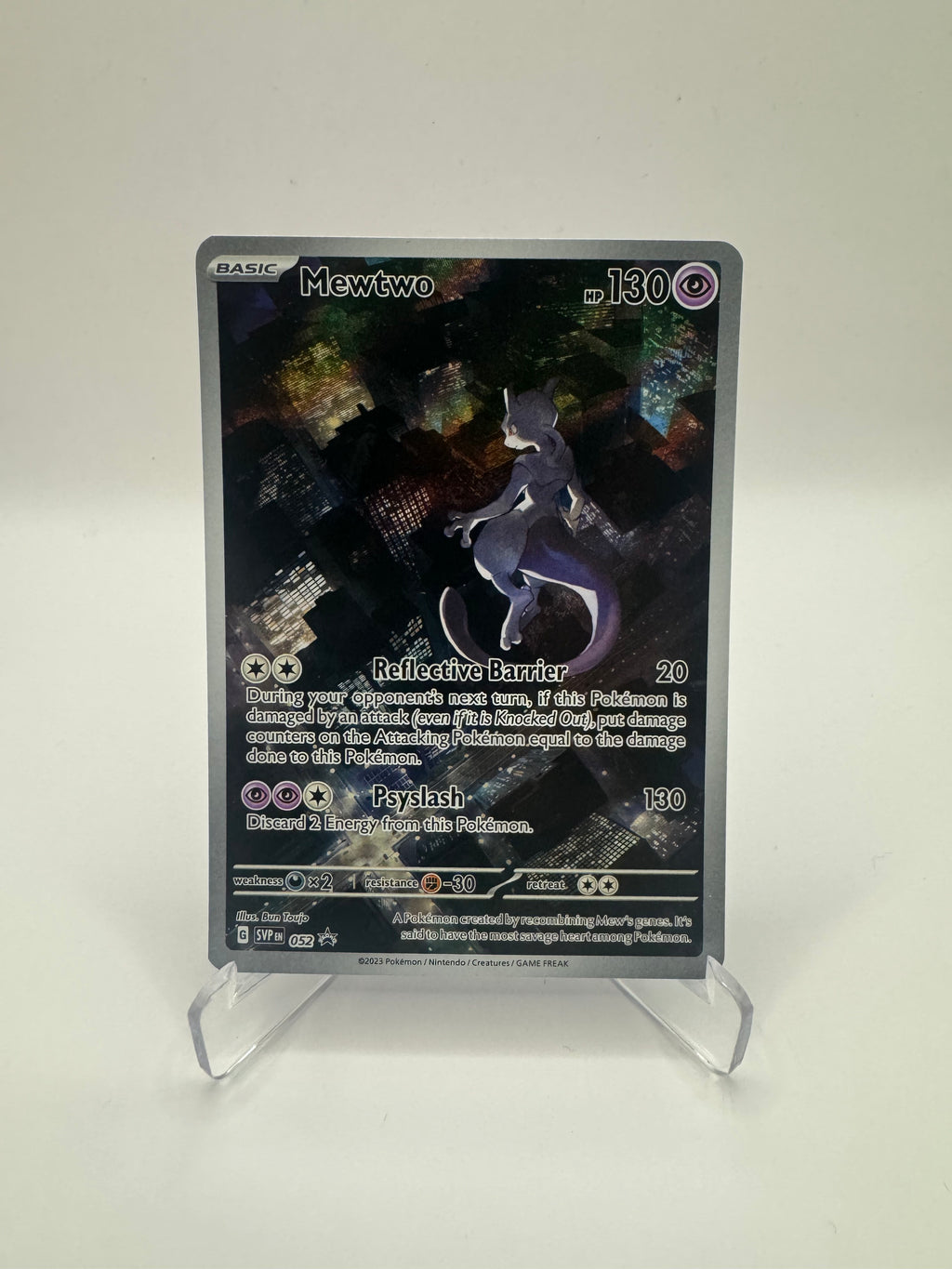 Mewtwo 052 - Black Star Promo