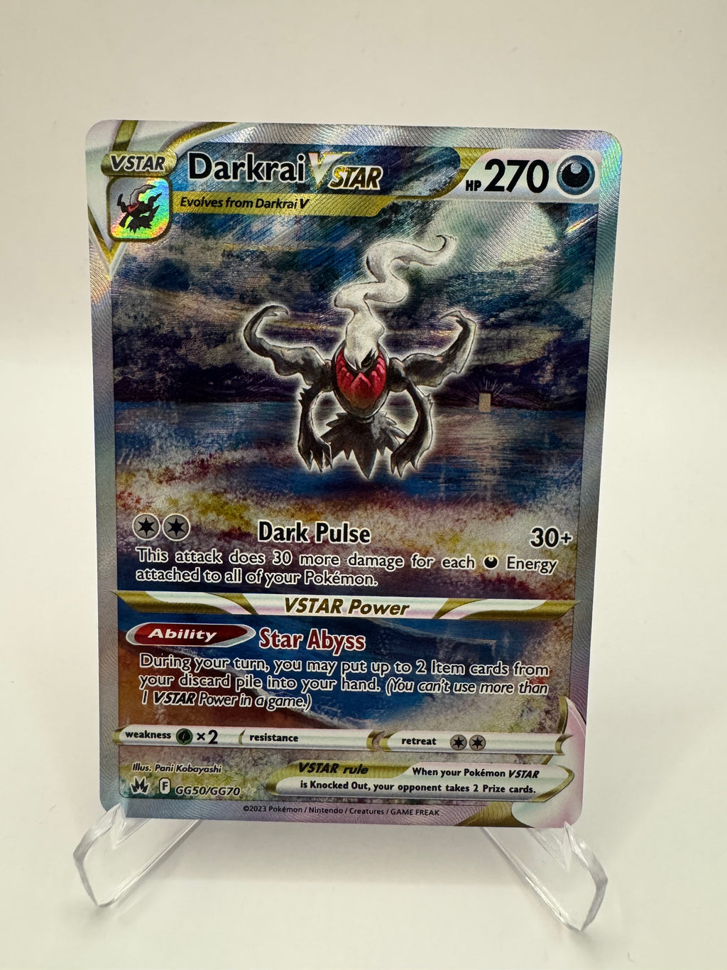 Darkrai Vstar GG50/GG70