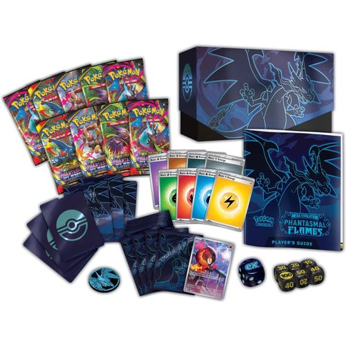 Phantasmal Flames Elite Trainer Box Mega Evolution - Pokemon TCG